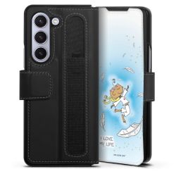 Sideflip mit Lasche schwarz