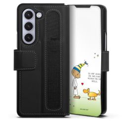 Sideflip mit Lasche schwarz