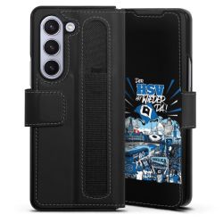 Sideflip mit Lasche schwarz