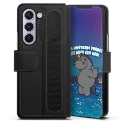 Sideflip mit Lasche schwarz