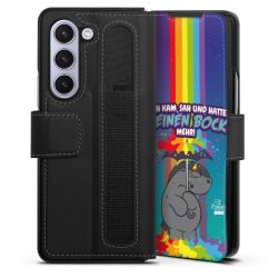 Sideflip mit Lasche schwarz