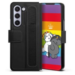 Sideflip mit Lasche schwarz