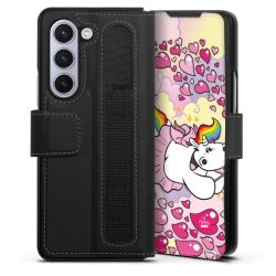 Sideflip mit Lasche schwarz