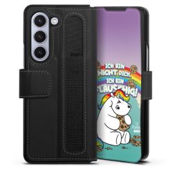 Sideflip mit Lasche schwarz