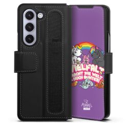 Sideflip mit Lasche schwarz