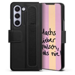 Sideflip mit Lasche schwarz