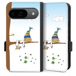 Sideflip mit Lasche schwarz