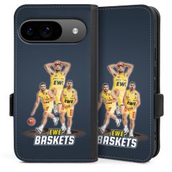 Sideflip mit Lasche schwarz