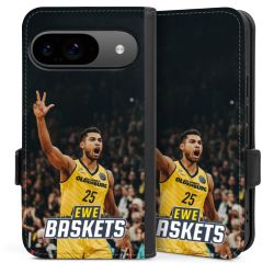 Sideflip mit Lasche schwarz