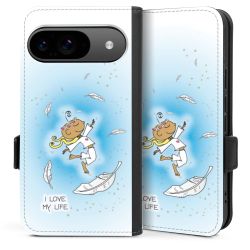 Sideflip mit Lasche schwarz