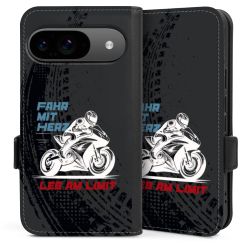 Sideflip mit Lasche schwarz