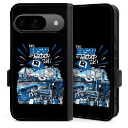 Sideflip mit Lasche schwarz