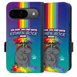 Sideflip mit Lasche schwarz