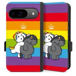 Sideflip mit Lasche schwarz