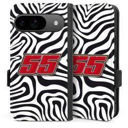 Sideflip mit Lasche schwarz