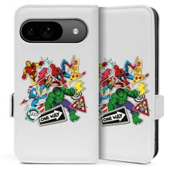 Sideflip mit Lasche weiß/seitliche Lasche