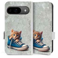 Sideflip mit Lasche weiß/seitliche Lasche