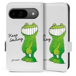 Sideflip mit Lasche weiß/seitliche Lasche