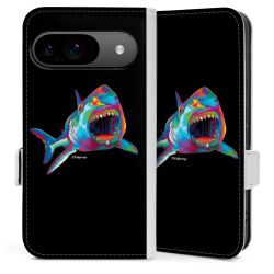 Sideflip mit Lasche weiß/seitliche Lasche