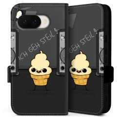 Sideflip mit Lasche schwarz