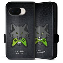 Sideflip mit Lasche schwarz