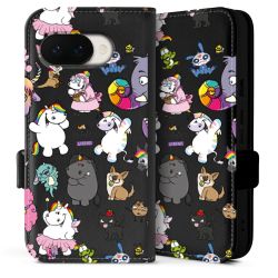 Sideflip mit Lasche schwarz