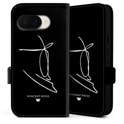 Sideflip mit Lasche schwarz