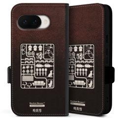 Sideflip mit Lasche schwarz