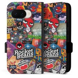 Sideflip mit Lasche schwarz