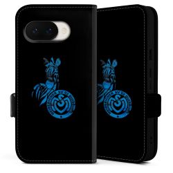 Sideflip mit Lasche schwarz