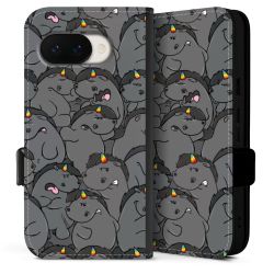 Sideflip mit Lasche schwarz