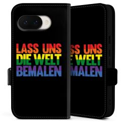 Sideflip mit Lasche schwarz