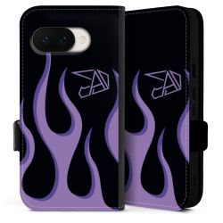 Sideflip mit Lasche schwarz