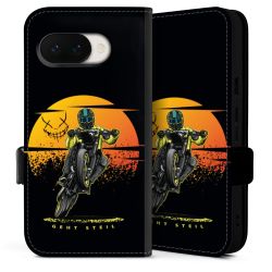 Sideflip mit Lasche schwarz