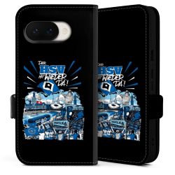 Sideflip mit Lasche schwarz