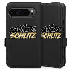 Sideflip mit Lasche schwarz/seiltliche Lasche