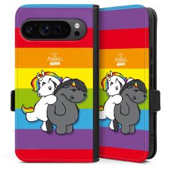 Sideflip mit Lasche schwarz