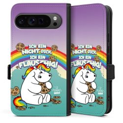 Sideflip mit Lasche schwarz