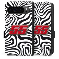 Sideflip mit Lasche schwarz