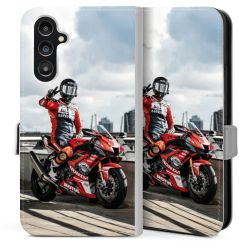 Sideflip mit Lasche weiß/seitliche Lasche