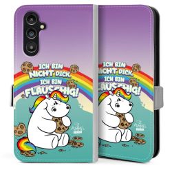 Sideflip mit Lasche weiß/seitliche Lasche