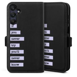 Sideflip with flap  black