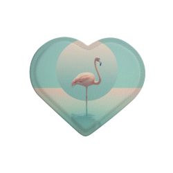 Flamant dans la piscine