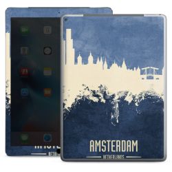 Amsterdam Skyline blauw