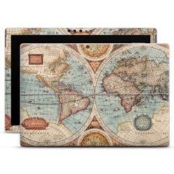 Mappa del mondo vintage