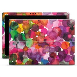 Punti acquerello sovrapposti