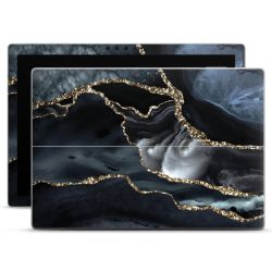 Or marbré foncé Aspect pailleté