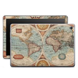 Mappa del mondo vintage