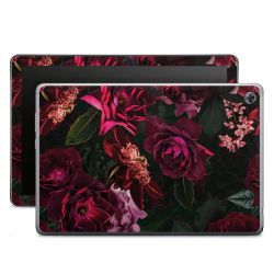 Dunkelrote und rosa Blüten