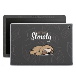 Just Do It Slowly Sloth Grey